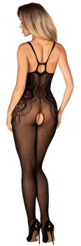 Netz Catsuit ouvert mit Cut-out 3